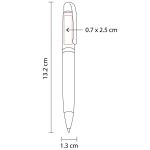 Bolígrafo burdeos -SH 1355- Bolígrafo metálico