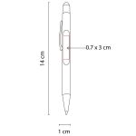 Bolígrafo con luz Lumyride - SH 1510 G -  Bolígrafo con funciones